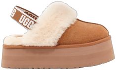 Ugg Funkette, Shearling Slippers, Suede Clogs, Suede Slippers, Platform Clogs, Platform Slippers, Twin Set, Round Toe Heels, Classic Mini