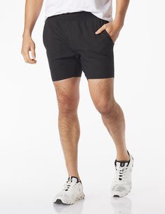 You can take on anything in the Turf Short. FORMAONE fabric that maximizes comfort and mobility, making it easy to turn up the heat in this unique performance piece. DETAILS• Drawstring waistband• Hidden back pcoket• 7" inseam Relaxed Fit Activewear For Workout With Short Inseam, Relaxed Fit 5-inch Inseam Sports Activewear, Relaxed Fit Activewear With Short Inseam For Sports, Black Activewear With Elastic Waistband And Athletic Fit, Activewear With Side Pockets For Sports, Black Running Bottoms With 5-inch Inseam, Black Shorts With Elastic Waistband, Black Activewear With Elastic Waistband For Sports, Functional Black Shorts With Elastic Waistband