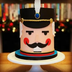 Christmas cake decor inspo, Christmas cake decorating ideas, cute Christmas cakes decor ideas, cake decorating ideas, cake decor inspo Cute Christmas Cake, Christmas Cake Decor, Nutcracker Cake, Holiday Cake Designs, Christmas Cake Decorating Ideas, Christmas Cake Decorating, Christmas Birthday Cake, Present Cake, Christmas Themed Cake