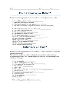 DBT: Fact, Opinion or Belief Worksheet Stinking Thinking, Health Worksheets, Relapse Prevention, Dbt Skills, Group Counseling