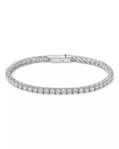 Nadri - Tennis Bracelet Pandora Tennis Bracelet Aesthetic, Pandora Tennis Bracelet, Bracelets For Prom, Tenis Bracelet, Jewellery Wishlist, Luxe Jewelry, Money Money Money, Bangles Jewelry Designs, Grown Women