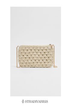 Available in several colours. Crochet Pouch Bag, Crochet Pouch, Bag Women Fashion, Pouch Bag, Beautiful Things, Bags Women, Limited Time, Bat, Vanilla