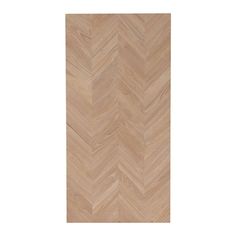 an image of a wood flooring board with chevron pattern on the top and bottom