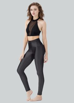 Crafted with 85% Nylon and 15% Spandex to ensure durability and long-lasting use.Designed for convenience, these leggings feature a pull-on closure, allowing for easy and quick dressing. The lustrous fabric not only adds a touch of elegance but also provides excellent stretchability, ensuring a comfortable and flexible fit.Versatile and functional, these high waisted leggings are perfect for a wide range of activities. Whether you're hitting the dance floor, practicing yoga poses, working up a sweat at the gym, or simply going about your daily routine, these leggings offer the ideal combination of style and performance. annalisabrandimarte M Jen Sanders XS Bust: 33in Bust: 30in Waist: 28in Waist: 24in Hips: 38in Hips: 35in Height: 67in Weight: 110lb Sleek Stretch Activewear For Night Out, Sleek Stretch Metallic Leggings, Sleek Metallic Stretch Leggings, Metallic Stretch Leggings For Sport, Sleek Stretch Nylon Activewear, Sporty Metallic Stretch Leggings, Metallic Athleisure Leggings For Workout, Metallic Sporty Leggings For Gym, Metallic Stretch Activewear For Sports