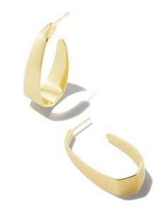 Sleek, chic, and stunning in every way, you’ll find yourself styling the Cadence Large Hoop Earrings in 18k Gold Vermeil for every occasion. A larger take on the Cadence Hoop Earrings, this pair lets you make more of a statement for those moments when you want to stand out. Metal 18k Yellow Gold Vermeil What is Vermeil? Vermeil (that’s pronounced ver-may) is a gold plating technique that dates back to the 19th century. While other jewelers plate over less durable metals, our vermeil starts with Luxury Gold Contemporary Hoop Earrings, Luxury Gold Brass Hoop Earrings, Luxury Tarnish Resistant Gold-tone Hoop Earrings, Luxury Gold-tone Hoop Earrings With Polished Finish, Plating Techniques, Luxury Tarnish-resistant Brass Hoop Earrings, Sleek Chic, Large Hoop Earrings, Demi Fine Jewelry