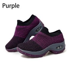 SPECIFICATIONScolor: 12 colorsUpper Material: Mesh (Air mesh)Shoes Type: OtherSeason: Spring/AutumnPattern Type: PatchworkOrigin: CN(Origin)Model Number: SMT079Material: MeshLining Material: Cotton FabricInsole Material: EVAHeel Height: Med (3cm-5cm)Fit: Fits true to size, take your normal sizeFashion Element: ShallowDepartment Name: AdultClosure Type: Slip-OnBrand Name: KAMUCC Mesh Fashion, Casual Footwear, Sneakers Running, Sandals Casual, Leisure Fashion, Shoes Air, Lightweight Sneakers, Purple Shoes, Walking Shoes Women