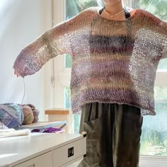 Crocheted Halloween, Estilo Hippie, Open Knit Sweater, Crochet Inspo, Mode Inspo, 가을 패션, Open Knit, Mode Inspiration, Crochet Fashion