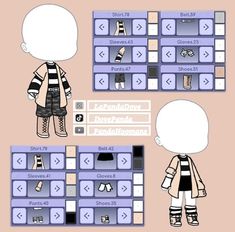 44 Gacha life Hair ideas | clothing sketches, character outfits, manga ... image.