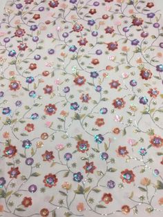 We offer a variety of fashion handmade fabric，those are widely use for wedding dress，garment and fashion cloth. we sell it by yard，our minimum order is 1 yards，and we always package it 15 yards for one roll，the width is about 125cm /48inch Material ： sequins ,mesh ,Rayon,polyester. Symmetrical embroidery floral pattern, with lovely flowers in the middle, scalloped border. You can also cut and use separately. Perfect for dress, tops, wedding veil. You can split the piece up and have one scalloped Embroidered Sequin Fabric For Summer Parties, Elegant Embroidered Sequin Fabric For Spring, Pink Sequin Fabric For Spring Festivals, Summer Party Bohemian Embroidered Fabric, Embroidered Sequin Fabric For Summer Wedding, Fitted Sequined Embroidered Fabric For Summer, Glamorous Multicolor Sequin Fabric For Spring, Spring Party Lace Sequin Fabric, Party Embroidered Fabric With Multicolor Sequins