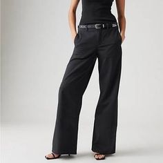 Xl Chino Women's Pants - Black | Levi's® US Relaxed Fit Wide Leg Work Pants With Welt Pockets, Casual Straight Fit Wide Leg Work Pants, Casual Wide Leg Work Pants Straight Fit, Casual Wide-leg Work Pants With Straight Fit, Classic Wide Leg Dress Pants With Relaxed Fit, Casual Wide Leg Straight Fit Chinos, Casual Straight Fit Wide Leg Chinos, Relaxed Fit High-waisted Wide Leg Pants For Business Casual, Cotton Wide Leg Bottoms For Business Casual