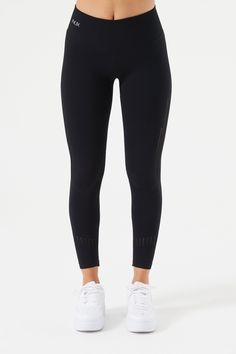 Step up your workout game with the Double Up Legging, the ultimate blend of style and performance. Proudly made in the USA, these seamless workout leggings feature a Body Engineered® Mesh Design that’s both chic and functional. The high-rise fit and seamless shaped waistband ensure that you’re held in comfortably and securely – no slipping, no fuss. Perfect for those deep squats, these gym leggings are squat-proof and come with a comfort gusset for maximum mobility. With moderate compression, th Functional Compressive Seamless Leggings, Functional Compressive Seamless Tights, Functional Seamless Micro-elastic Leggings, Sporty Compression Seamless Leggings, Compressive Seamless Leggings For Training, Compression Athleisure Tights With Seamless Construction, Sporty Compression Tights With Seamless Construction, Compressive Seamless Functional Tights, Compressive Seamless Tights For Functional Use