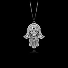 Elevate your style with our 14k Gold Hamsa Hand Pendant. This solid gold necklace showcases exquisite craftsmanship, symbolizing protection and blessings. The 14 karat gold Hamsa Hand pendant is more than just jewelry; it's a fine representation of symbolism and cultural significance, also available in 18k yellow gold. PENDANT INFORMATIONThis pendant is made of real, solid gold.• Made in USA• Material: 14k or 18k solid gold• Finish: polished• Height: 1.25" (31,5 mm) x Width: 0.95" (24 mm)• Penda Spiritual White Gold Jewelry With Large Pendant, White Gold Pendant Necklace Hand Set, Amulet Style Jewelry With Large Pendant For Blessing, Large Medallion Pendant Jewelry For Blessing, Large Pendant Medallion Jewelry For Blessing, Good Luck Engraved Pendant Necklaces, Luxury White Gold Necklace For Ceremonial Occasions, Luxury White Gold Ceremonial Necklace, Large Medallion Pendant For Blessing