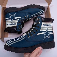 Dallas Cowboys Boots   Premium Shoes  Premium Leather Boots   Gift For Sports Lovers 29 Lightweight construction with breathable mesh fabric provides a comfortable and flawless fit. Dallas Cowboys Boots, Happy Birthday Shoes, Cow Shoes, Birthday Shoes, Cowboys Boots, Cowboys Nation, Custom Boots, Boot Shoes, Black Gums