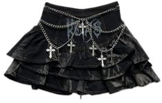 Black Rock Style Mini Skirt For Streetwear, Black Rock Mini Skirt For Streetwear, Gothic Streetwear Summer Skirt, Gothic Streetwear Skirt For Summer, Gothic Summer Streetwear Skirt, Punk Style Black Skirt For Concert, Gothic Fitted Skirt For Streetwear, Black Punk Skirt For Concert, Summer Gothic Streetwear Skirt