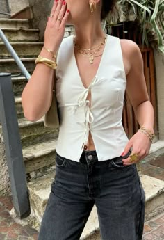 Basic Outfits 2024, Adrette Outfits, Elegante Casual, Mode Inspo, Summer Fits, Mode Inspiration, Casual Style Outfits, Looks Style, Fit Check