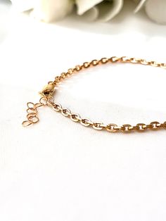 This minimalist and modern chain is a must-have for every collection and the perfect base for layering other designs. Item Details: • This listing is for ONE(1) bracelet.• 6.5”+ 1” Extender, so it is a total of 7.5” of adjustable length. • All metal components are Sterling silver and 14k gold filled. HANDMADE TAKES TIME - Due to the handmade nature of our products, items generally ship within 3-5 business days. Gold Bracelet Chain, One 1, Chain Bracelet, Gold Chains, Handmade Natural, Gold Filled, Gold Bracelet, Layering, Bracelet