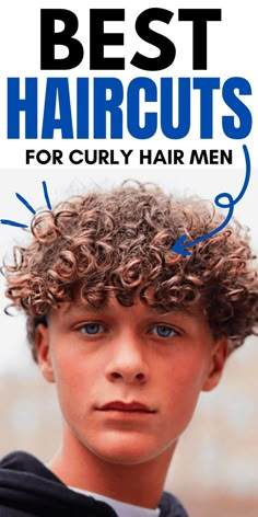 Discover trendy and stylish haircut options for men with curly hair that enhance their natural texture and personality. From classic cuts to modern styles, find the perfect haircut that suits your curly locks and complements your overall look. Male Curly Hairstyles Short, Coarse Curly Hair Men, Curly Top Mens Haircut, Hairstyles For Short Length Hair Men, Short Men’s Hairstyles Curly, Curls Men Hairstyles, Hair Cuts For Men With Curly Hair Curls, Super Curly Hair Men, Hair Cuts For Curly Hair For Boys