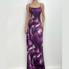 Please refer to our sizing chart for a guideline when choosing a size. 5 business days order processing time. 90% polyester 10% spandex. Fitted Purple Backless Maxi Dress, Purple Fitted Backless Maxi Dress, Summer Square Neck Maxi Dress For Night Out, Purple Spaghetti Strap Maxi Dress For Night Out, Purple Fitted Maxi Dress With Spaghetti Straps, Fitted Purple Maxi Dress With Spaghetti Straps, Square Neck Maxi Dress With Adjustable Straps For Party, Fitted Square Neck Maxi Dress With Adjustable Straps, Party Maxi Dress With Square Neck And Adjustable Straps