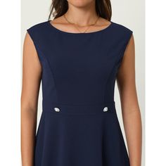 This dress can be a perfect addition to almost any outfit from formal to daily wear, great for work, meeting, office, businesses, work, party, cocktail, wedding, casual, daily dressing, etc. Pair with delicate necklace and heels for a chic office look. Comfortable and classic, this sheath dress is perfect on its own or as a layer under a blazer or jacket. Sleeveless Formal Mini Dress, Formal Sleeveless Mini Dress, Formal Dressy Sleeveless Mini Dress, Elegant Sleeveless Mini Dress For Work, Blue Sleeveless Mini Dress For Formal Occasions, Solid Color Sleeveless Mini Dress For Formal Events, Elegant Sleeveless Mini Dress For Formal Occasions, Elegant A-line Sleeveless Dress For Work, Dressy Sleeveless Sheath Dress For Formal Occasions