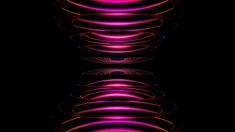 an abstract background with circles and lines in pink, purple and black colors photo by person