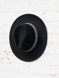 Pair this black boho band hat with just about any outfit. It features a smaller brim perfect for smaller people. The boho band is an attention getter and adds edgy vibes to your outfit. We personally like it with a brown and black flannel layered over a graphic tee. SIZE Adjustable inner string Trendy Adjustable Hat Bands For Winter, Trendy Brimmed Hats For Festivals, Chic Flat Brim Hats For Festival, Casual Fedora With Flat Brim For Festivals, Black Casual Hat For Festivals, Casual Black Hat Bands For Fall, Casual Black Hat Band For Fall, Chic Short Brim Hats For Festivals, Trendy Curved Brim Fedora For Festival