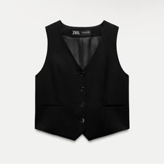 Brand New With Tags, Zara Black Tailored Waistcoat Size Xs. Missed The Return Window, Super Super Cute!! I’m Very Petite And It’s A Little Too Big In My Chest Area. So Cute Though. Winter Business Blazer Vest, Casual Business Vest Outerwear, Winter Workwear Vest, Single Breasted, Tailored Winter Blazer With Vest, Tailored Black Vest Outerwear, Winter Workwear Single-breasted Vest, Single Breasted Winter Workwear Vest, Single Breasted Vest For Winter Workwear, Tailored Winter Tops