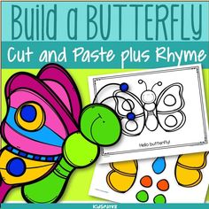 a butterfly cut and pastee plus rhyme