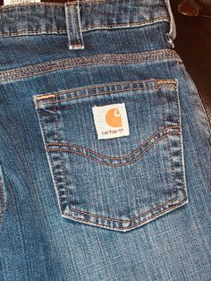 "Carhartt jeans  Size 6X30 Traditional Fit Made in Mexico Waist 15\" Length 28 1/2\"" Carhartt Women, Carhartt Jeans, Johnson Bros, Vintage Carhartt, Womens Jeans, Manchester, Levi Jeans, Jeans Size, Cool Designs