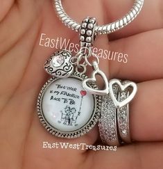 gg Themed Stainless Steel Jewelry As Gift, Themed Jewelry Gift For Mother's Day, Themed Jewelry For Mother's Day Gift, Father's Day Gift Jewelry With Charms, Father's Day Gift Charms Jewelry, Father's Day Jewelry Charms For Gifts, Round Metal Charms For Gifts, Metal Round Charms For Gifts, Valentine's Day Themed Personalized Jewelry