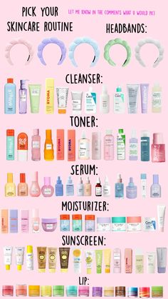 Sephora Must Haves Skincare, Pink Skin Care, Kids Skin Care, Face Skin Care Routine