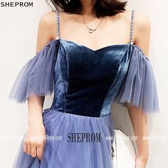 Blue Tulle Evening Dress For Cocktail, Elegant Blue Tulle Mini Dress, Masquerade Gown, Trendy Dress Styles, New Prom Dresses, Long Party Dress, Formal Prom Dresses, Homecoming Party, Prom Dresses Formal