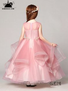 Long Ruffled Ball Gown Pink Lace Pageant Dress with Crystals Ref#EFV03 at GemGrace. #FlowerGirlDresses Shop now to get $10 off. Pro custom-made service for wedding dress, formal dress. View Flower Girl Dresses,Girls Formal Party Dresses,Pink Flower Girl Dresses,Long Flower Girl Dresses for more ideas. Click to shop now! #BuyableFlowerGirlDresses #pinkFlowerGirlDresses Dress With Crystals, View Flower, Formal Party Dresses, Pink Flower Girl, Long Flower Girl Dresses, Gown Pink, Pink Flower Girl Dresses, Formal Party Dress, Dresses Pink