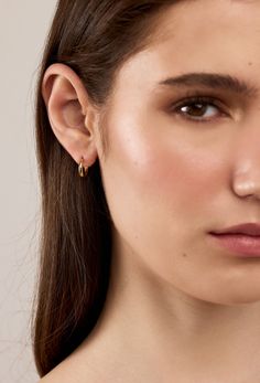 Tiny by size, but never by style! The Tiny Hoops stay true to their name; the perfect small hoops for everyday. 14k Gold or Sterling Silver Plated 0.55" Personalized Gift Cards, Mens Uggs, Platform Slippers, Hand Chain, Beauty Sale, Fragrance Gift Set, Stay True, 14kt Gold, Sales Gifts