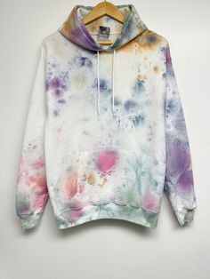 Hand made Tie-dye hoodie. 7.8oz cotton/poly pullover hoodie. Only one available. If not satisfied, please contact me. Tie-dye Relaxed Fit Hoodie For Streetwear, Tie Dye Relaxed Fit Hoodie For Streetwear, Rainbow Cotton Hooded Hoodie, Rainbow Cotton Hoodie, Spring Tie-dye Hoodie Sweatshirt, Tie Dye Hoodie Sweatshirt For Spring, Spring Tie Dye Hoodie Sweatshirt, Spring Hand-dyed Tie Dye Sweatshirt, Casual Tie Dye Hoodie With Relaxed Fit