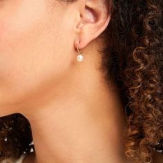 Diamonds Direct, Open Hoop Earrings, Fresh Water, Ring Earrings, Freshwater Pearls, Lab Grown Diamonds, Natural Diamonds, Classic Style, Hoop Earrings