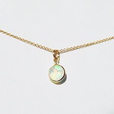 Opal Necklace | Opal Necklace | Jewelluxe | Los Angeles Based Jeweler - JewelLUXE Necklace Gold Simple, Opal Necklace Pendant, Opal Necklace Gold, January Birthstone Necklace, November Birthstone Necklace, March Birthstone Necklace, Black Diamond Necklace, Ethiopian Opal Necklace, Gold Lariat Necklace