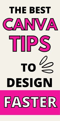 the best canvas tips to design faster