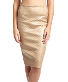 quilted pencil skirt - 25" long Mia Mia, Faux Leather Pencil Skirt, Leather Pencil Skirt, Skirt Women, Faux Leather Skirt, Fall 2014, Kilt