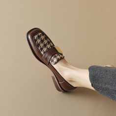 These loafers are designed in a timeless, minimal silhouette, so you'll be sure to wear them often. Made from soft leather, soft bottom that ensure all-day comfort. Wear yours with tailoring and denim alike. Color: Black/BrownMaterial: CowhideLining: Genuine LeatherInsole: CowhideSole: RubberHeels: 4 cm/1.58"Weight:Fit: Medium to Wide, Runs Normal.Origin: Made in China Production Time: About 5-7 days (Any exceptional case will email you, Please pay attention to your email left) Shipping Time: Fr Business Brown Slip-ons With Leather Lining, Business Casual Flat Slip-ons For Fall, Fall Office Slip-ons With Round Toe, Brown Pointed Toe Slip-ons For Office, Brown Platform Loafers With Textured Sole For Work, Brown Platform Loafers With Textured Sole For Office, Leather Platform Loafers With Textured Sole For Fall, Leather Platform Loafers With Brogue Detailing For Fall, Classic Brown Platform Loafers For Work