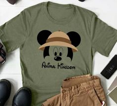 Disney Safari shirts Animal Kingdom shirts Safari Mickey | Etsy Family Disney Shirts Animal Kingdom, Mario Lego, Disney Ootd, Anniversary Shirts, Universal Trip, Disney Family Vacation Shirts, Animal Kingdom Shirts, Mickey Safari, Zoo Party