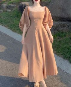 Simple Frock Design, Simple Frocks, Frock For Women, Modest Dresses Casual, Cute Dress Outfits, Fancy Dresses Long, Trendy Dress Outfits, Korean Fashion Dress, Designer Dresses Casual