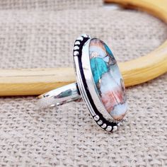 Fine Jewelry, Handmade Ring, Oyster Turquoise Ring, Navajo Silver Jewelry, Black Things, Oyster Turquoise, Jewelry Turquoise, The Chakras, Turquoise Sterling Silver, Jewelry Handmade, Handmade Ring, Turquoise Ring