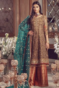 Women Formal Eid Outfits presented with elegant embroidered and organza work. You can buy Pakistani Women Formal Eid Outfits in USA with fast delivery Elegant Pants For Eid Party, Embroidered Formal Sets For Eid, Formal Embroidered Dupatta For Eid, Luxury Formal Traditional Wear For Eid, Formal Eid Party Wear Dupatta, Convocation Outfit Graduation, Convocation Outfit, Pakistani Women, Reception Outfits