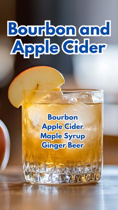 bourbon and apple cider cocktail recipe