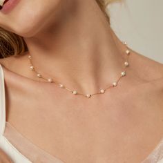 Each piece of our pearl jewelry is meticulously handmade, embodying sincerity and love. So you can use it as anniversary gift, birthday gift, wedding gift, bridesmaid gift, Christmas gift, or a simple token of appreciation for your mother, wife, girlfriend, or friend, our jewelry is designed to convey your deepest emotions❤️❤️ ⭐️DIMENSIONS -Pearl Size:4-5 mm -Bracelet Length:15+5 cm -Necklace Length:45+5 cm ⭐MATERIAL -Natural Freshwater Pearls -14K Gold Filled ⭐PACKAGING: GIFT BOX: All pearl jew Dainty Pearl Bracelet For Anniversary, Dainty Pearl Chain Bracelet For Anniversary, Dainty Pearl Drop Jewelry For Anniversary, Pearl Clavicle Chain Jewelry With Round Beads, Pearl Clavicle Chain With Round Beads, Pearl White Pearl Clavicle Chain Jewelry, Classic Pearl Chain Jewelry For Weddings, Gold Single Strand Pearl Necklace For Wedding, Single Strand Pearl Necklace For Wedding