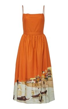 Dress Moda Operandi, Dorothy Dandridge, Adidas X Wales Bonner, Women Dress Collection, Wales Bonner, Cotton Midi Dress, Adidas X, Looks Chic, Ladies Dress Design