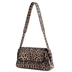 PRICES MAY VARY. ⭐️ Premium Vegan Leather Scratch-resistant PU with authentic leopard embossing, 30% thicker than standard faux leather ⭐️ Ergonomic Shoulder Design 16.5" handle drop fits most body types, 0.6" widened strap prevents shoulder strain ⭐️ Compact & Organized 10.5"L×5.5"H holds essentials: ▸ Max Phone: 6.8" ▸ 6 card slots + zippered pocket ▸ Keys/Lipstick/Sunglasses ⭐️ Secure Magnetic Snap Dual-contact closure tested 5,000+ cycles (0.5kg open force for smooth operation) ⭐️ Lightweigh Shoulder Strain, Shoulder Bag Brown, Shoulder Design, Animal Prints, Leather Handbag, Body Types, Leather Handbags, Vegan Leather, Leopard Print