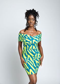 Style#1127LZA *This style runs small. For the correct fit, we recommend sizing up one size* Capture the essence of bold style with the Rashida Women's Stretch Dress in Lime Zebra Abstract, featuring a chic off-the-shoulder cut that blends sophistication with a touch of daring. The form-fitting stretch fabric accentuates your figure, ensuring you stand out in any crowd. Shop the matching items. Description Criss-cross wrap bodice Fitted silhouette Princess seams through front and back Invisible zipper with hook and eye closure in the back Knee length 72% Rayon/24% Nylon/4% Spandex Stretch Woven Regular Length Range: 30"-32" Plus Length Range: 31 1/2"-32 1/2" Designed in the US, imported Care Instructions Use mild detergent. Do not bleach. Wash & iron inside out. Machine wash cold. Hang to d Zebra Abstract, Shoulder Cut, Princess Seams, Bold Style, Bleach Wash, Princess Seam, Stretch Dress, Fitted Silhouette, Workout Accessories