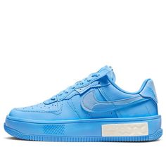 Since its release in 1982, the Nike Air Force 1 has established itself as one of the most recognizable silhouettes in sneaker history and evolved into countless variations. Cop the recently released "University Blue" AF 1 Fontankas for a vibrant take on this iconic design. DH1290-400 (AF1/SNKR/Skate/Light/Low Top/Women's/Non-Slip) Nike Light Blue Sneakers For Streetwear, Nike Light Blue Sneakers For Light Sports, Nike Platform Sneakers For Streetwear, Light Blue Low-top Sneakers For Streetwear, Light Blue Sports Sneakers With Translucent Outsole, Light Blue Mid-top Sneakers For Streetwear, Light Blue Low-top Air Max Sneakers, Nike Light Blue High-top Sneakers For Streetwear, Streetwear Nike Air Force 1 With Rubber Waffle Outsoles