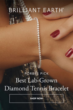 The best lab grown diamond tennis bracelet is here—as seen in Forbes. Diamond Tennis Bracelet, Brilliant Earth, Tennis Bracelet Diamond, 2 Carat, Tennis Bracelet, Lab Diamonds, Accessories Earrings, Lab Grown, Lab Grown Diamonds